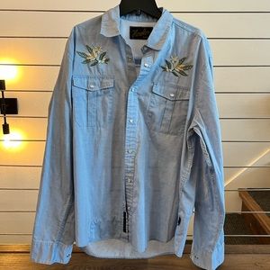 Howler Brothers Long Sleeve Pearl Snap Shirt